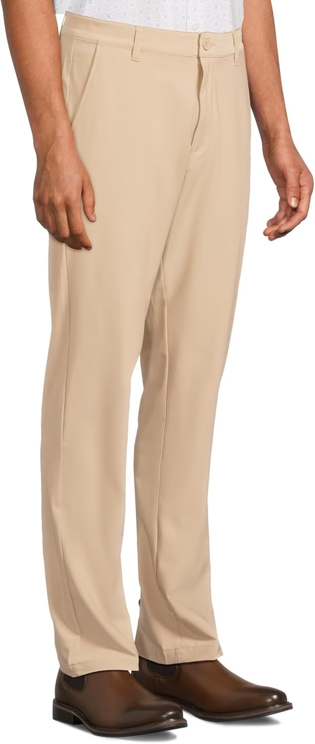image:imageJohnston amp Murphy Mens Xc4 Performance Flat Front PantsKhaki
