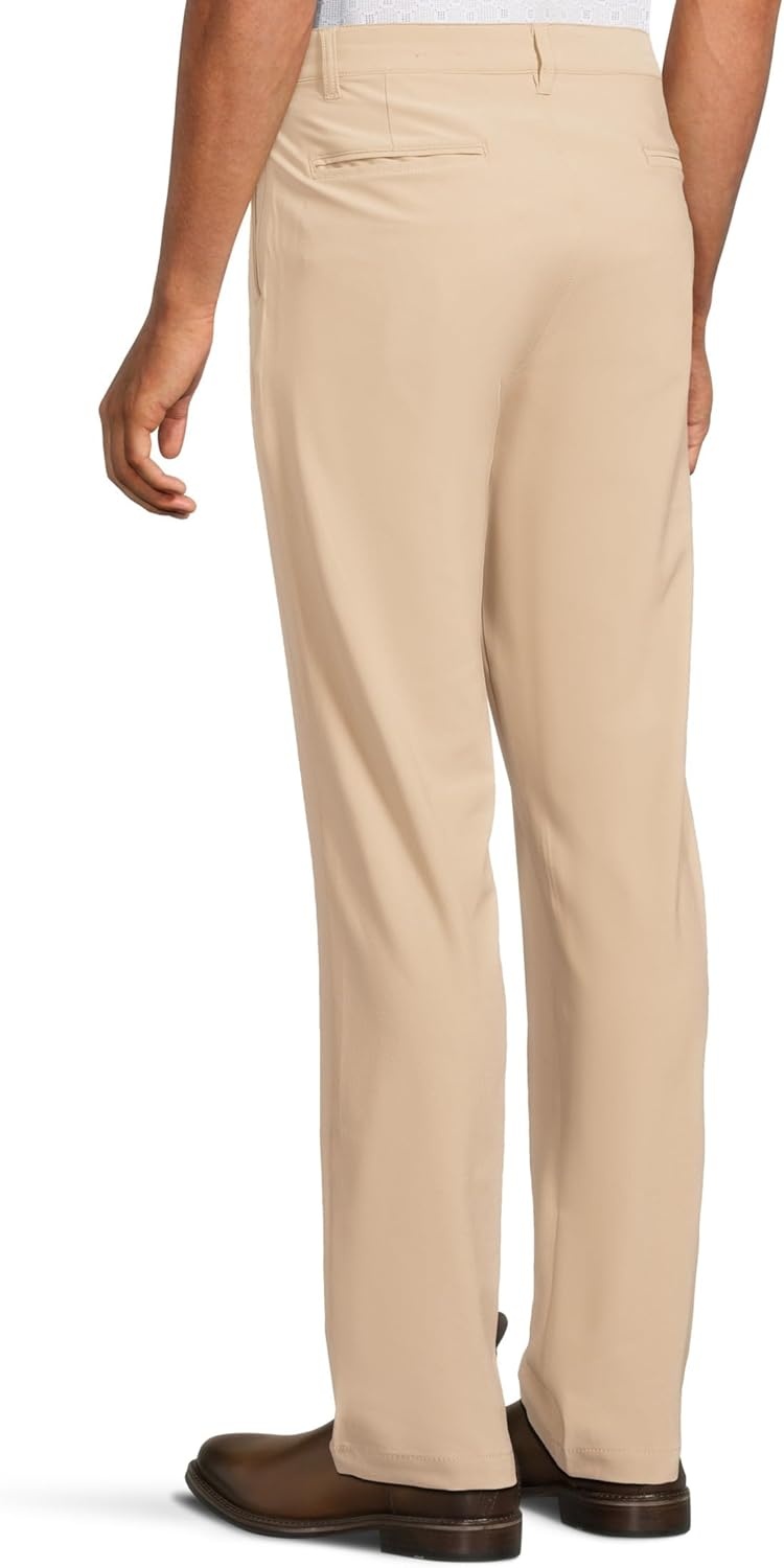 image:imageJohnston amp Murphy Mens Xc4 Performance Flat Front PantsKhaki