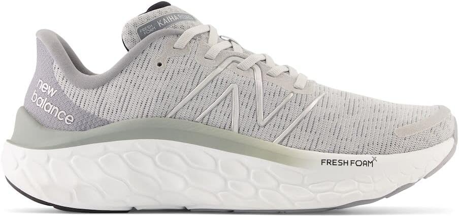 image:imageNew Balance Mens Fresh Foam X Kaiha Road Running ShoesLight AluminumSteelSilver Metalic