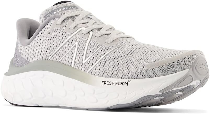 image:imageNew Balance Mens Fresh Foam X Kaiha Road Running ShoesLight AluminumSteelSilver Metalic