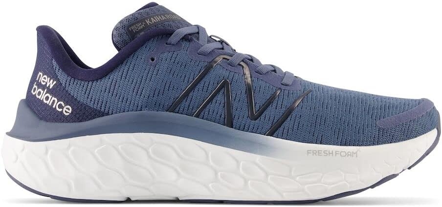 image:imageNew Balance Mens Fresh Foam X Kaiha Road Running ShoesVintage IndigoNatural IndigoSilver Metallic