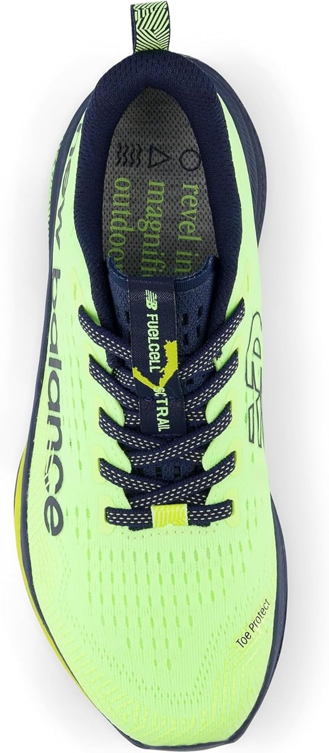 image:imageNew Balance Womens Fresh Foam X 1080 V13 Running ShoesBleached Lime GloNb Navy