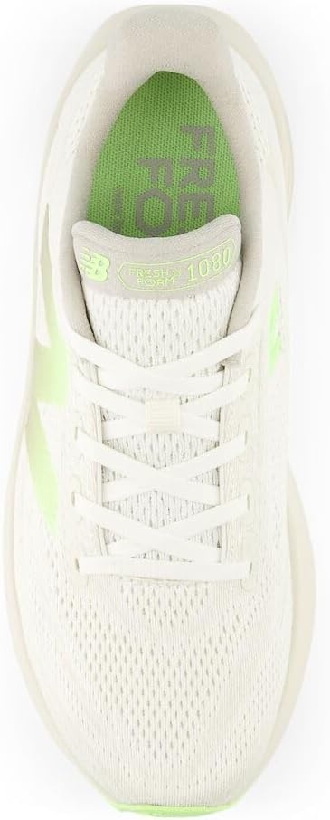 image:imageNew Balance Womens Fresh Foam X 1080 V13 Running ShoesMoonrockBleached Lime GloSea Salt
