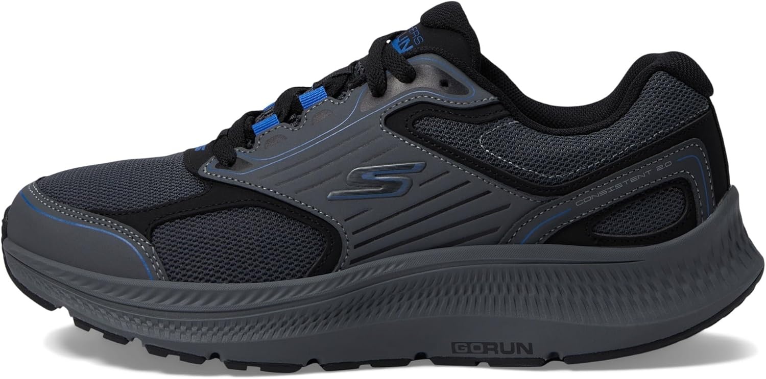 image:imageSkechers Mens Go Run Consistent 20 SneakerCharcoalBlue