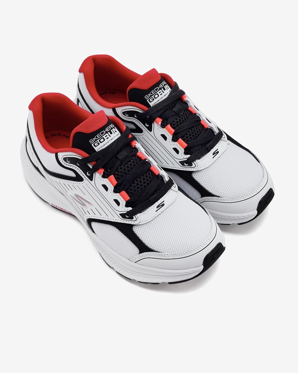 image:imageSkechers Mens Go Run Consistent 20 SneakerWhiteBlack
