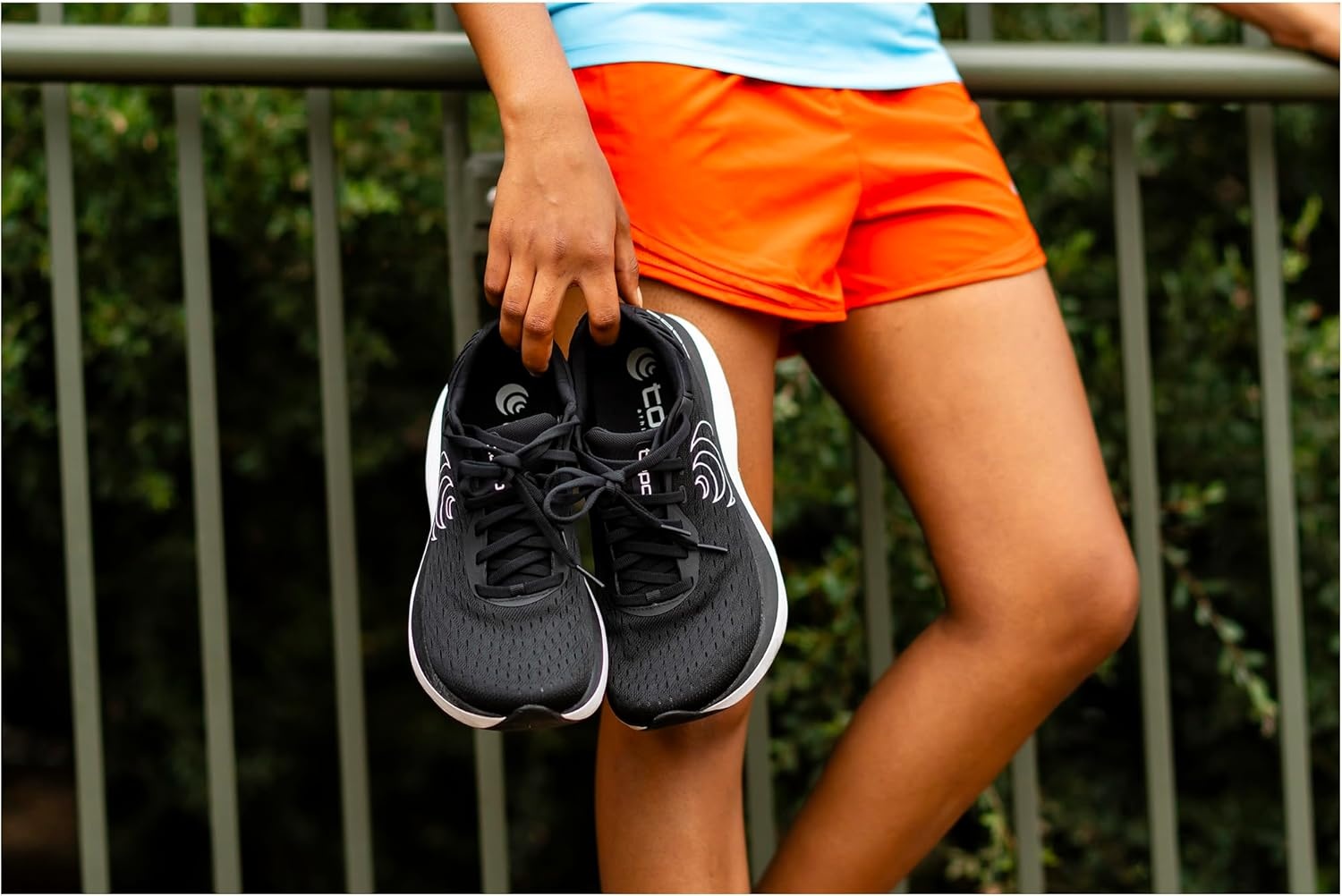 image:imageTopo Athletic Womens Lightweight Comfortable 5MM Drop Atmos Road Running Shoes Athletic Shoes for Road RunningBlackWhite