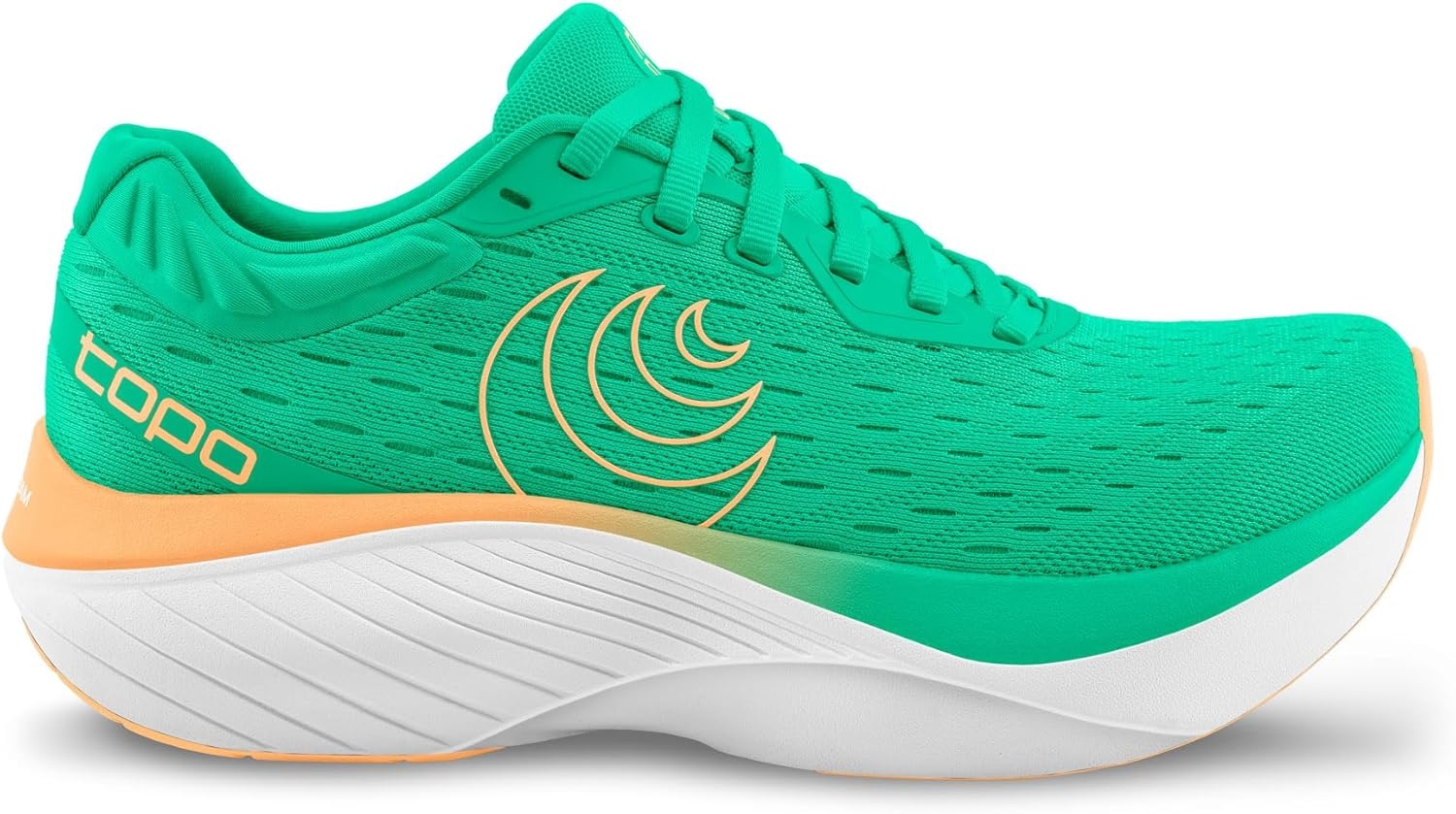 image:imageTopo Athletic Womens Lightweight Comfortable 5MM Drop Atmos Road Running Shoes Athletic Shoes for Road RunningGreenOrange