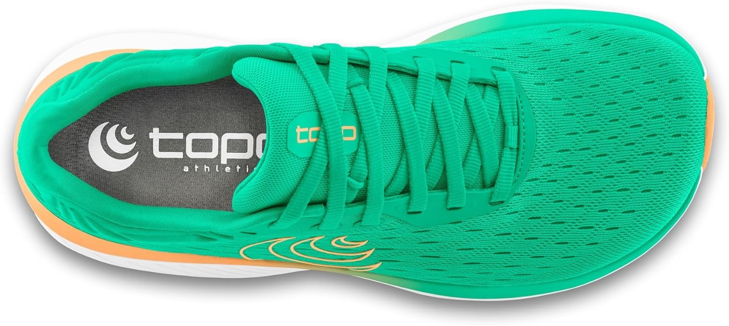 image:imageTopo Athletic Womens Lightweight Comfortable 5MM Drop Atmos Road Running Shoes Athletic Shoes for Road RunningGreenOrange