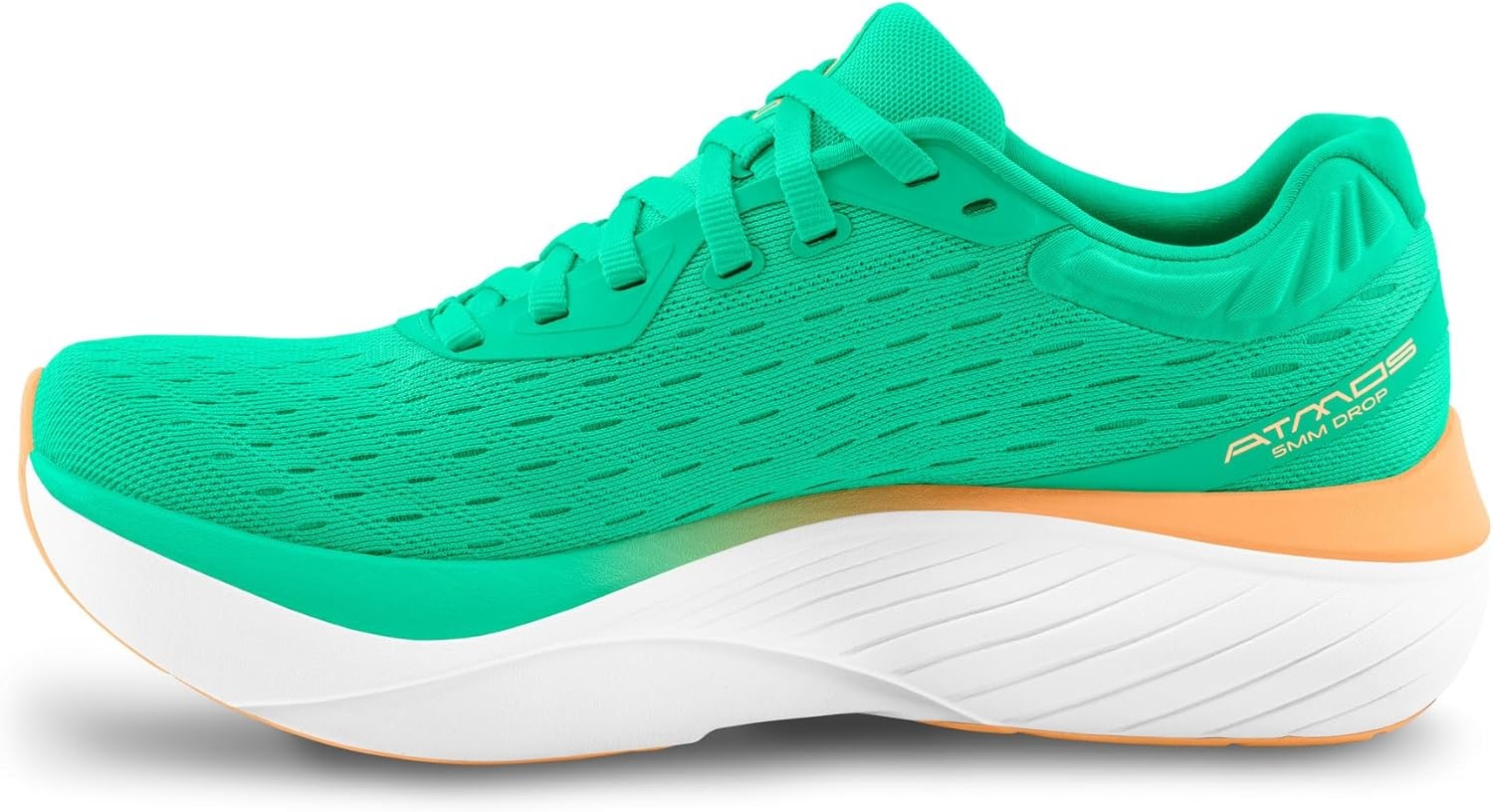 image:imageTopo Athletic Womens Lightweight Comfortable 5MM Drop Atmos Road Running Shoes Athletic Shoes for Road RunningGreenOrange