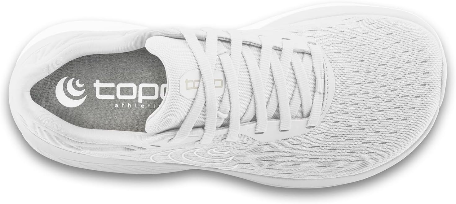 image:imageTopo Athletic Womens Lightweight Comfortable 5MM Drop Atmos Road Running Shoes Athletic Shoes for Road RunningWhiteWhite