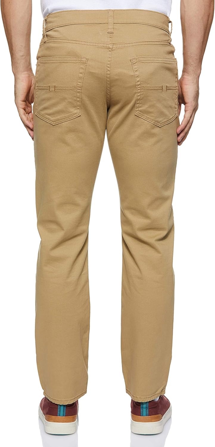 image:imageUS Polo Assn Mens Slim Straight 5 Pocket Stretch Twill JeanHoney