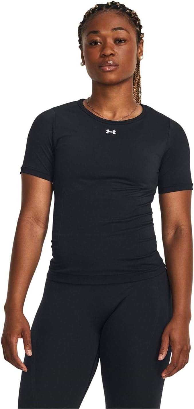 image:imageUnder Armour Womens Vanish Seamless Short Sleeve TShirtBlack