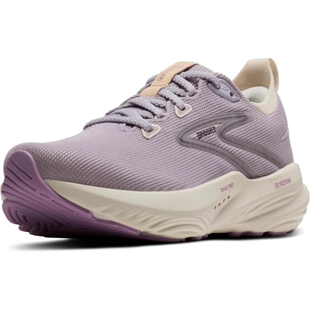 image:imageBrooks Womens Glycerin 22 Neutral Running ShoeLilacWhisperLupine