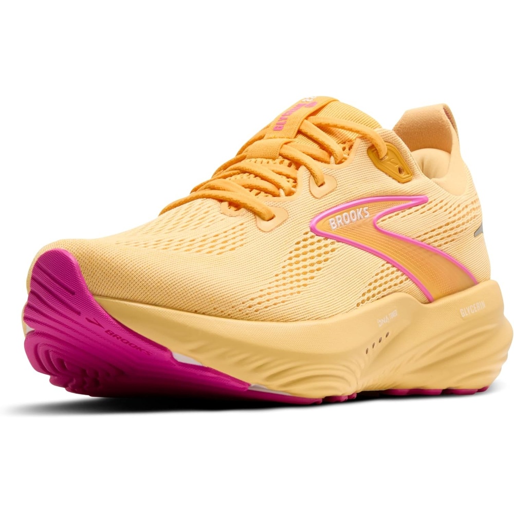 image:imageBrooks Womens Glycerin 22 Neutral Running ShoeSherbertApricotPink