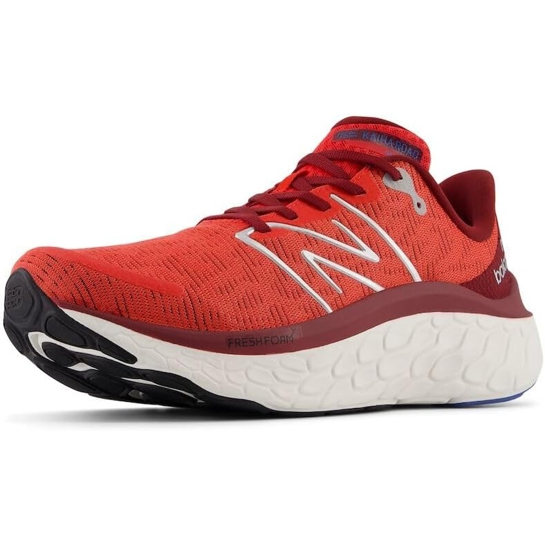 image:imageNew Balance Mens Fresh Foam X Kaiha Road Running ShoesTeam RedMercury RedSilver Metalic