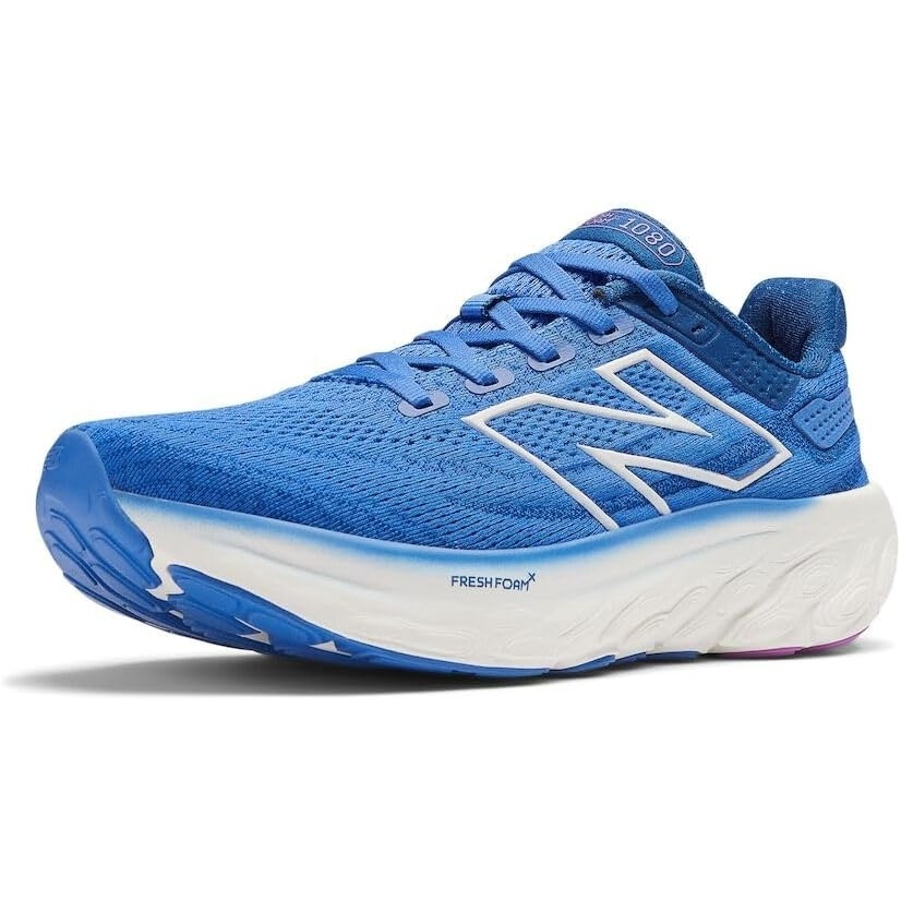 image:imageNew Balance Womens Fresh Foam X 1080 V13 Running ShoesMarine BlueSea Salt