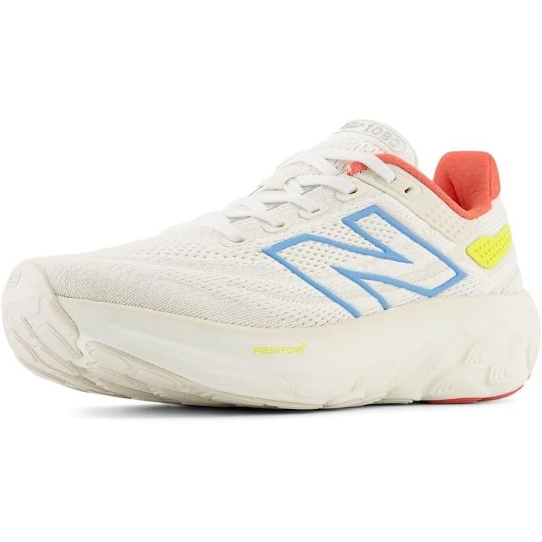 image:imageNew Balance Womens Fresh Foam X 1080 V13 Running ShoesSea SaltCoastal BlueGulf Red