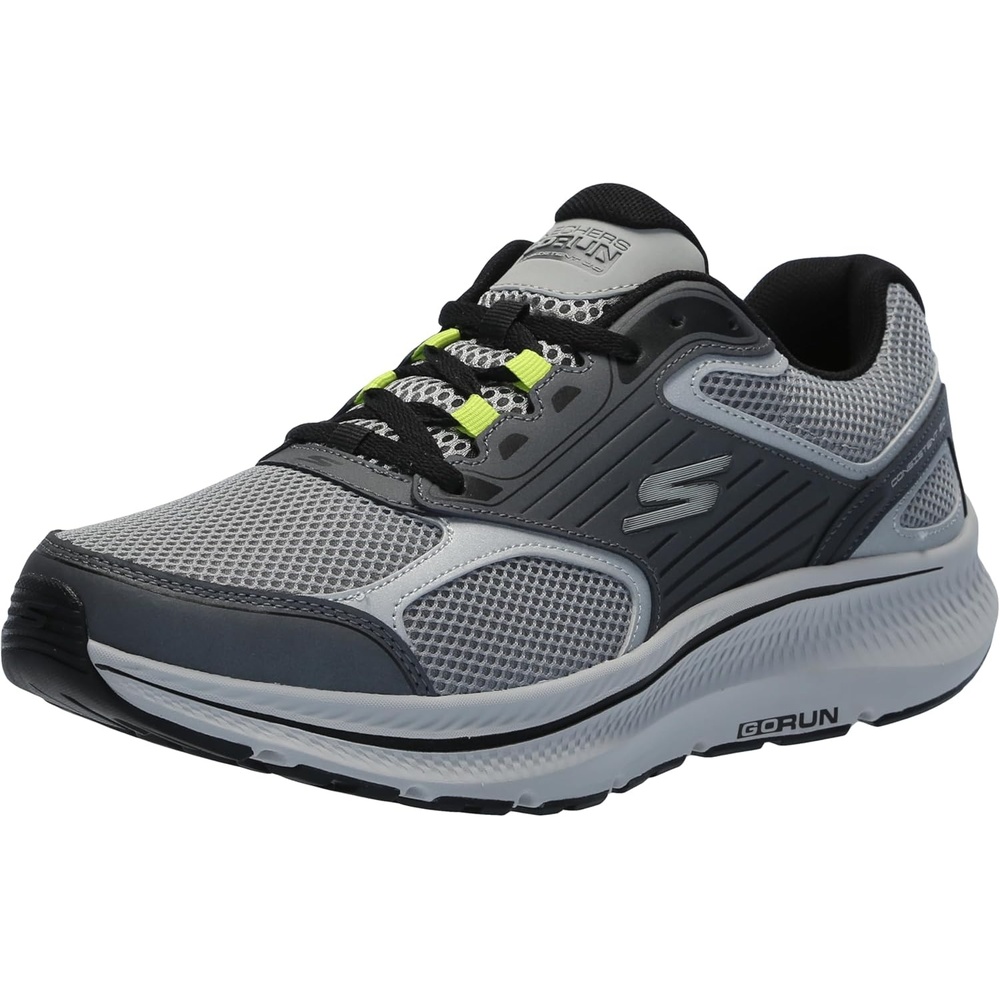 image:imageSkechers Mens Go Run Consistent 20 SneakerGreyBlack