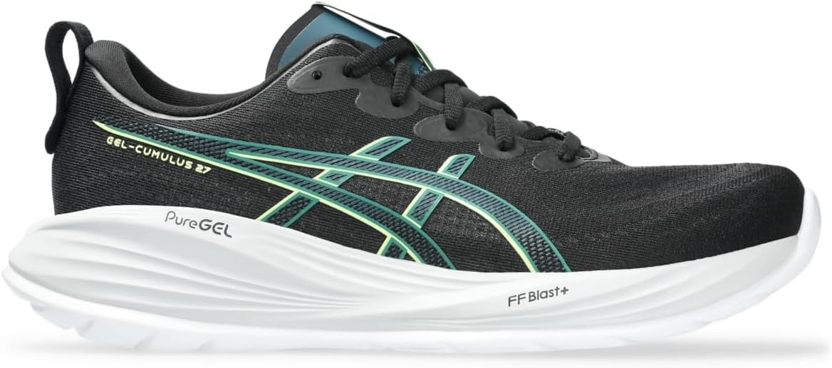 image:imageASICS GelCumulus 27 Mens RunningBlackLucid Yellow