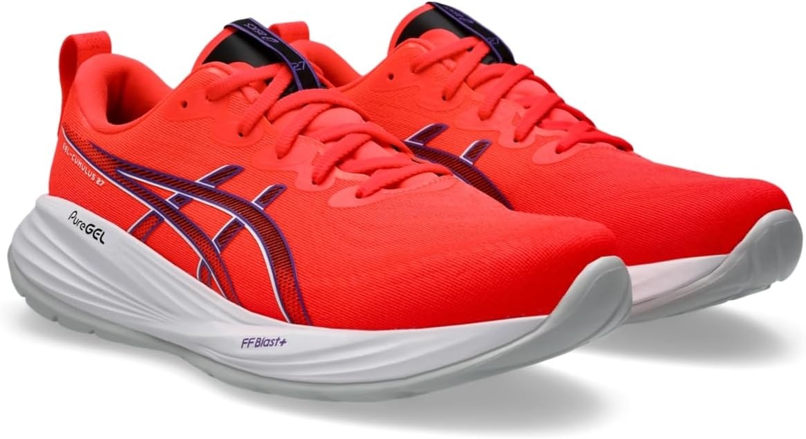 image:imageASICS GelCumulus 27 Mens RunningFlash RedWhite