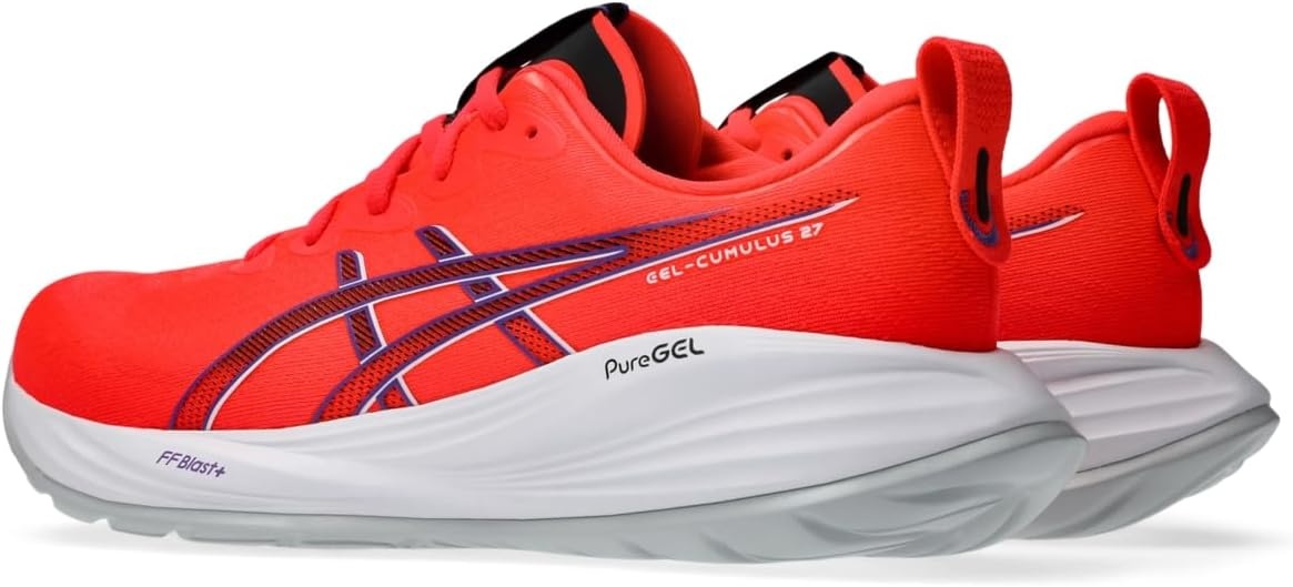 image:imageASICS GelCumulus 27 Mens RunningFlash RedWhite