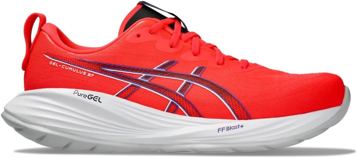image:imageASICS GelCumulus 27 Mens RunningFlash RedWhite