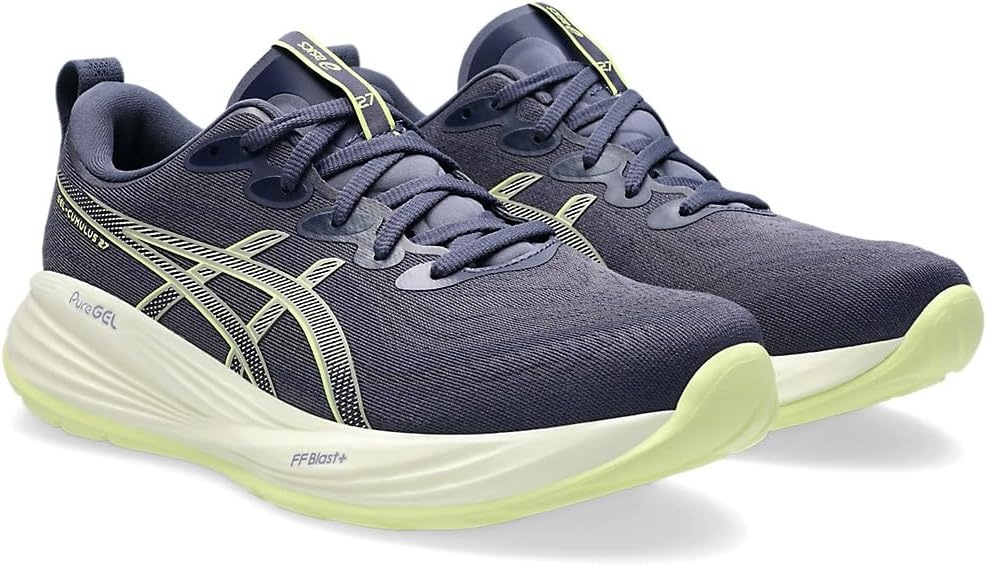 image:imageASICS GelCumulus 27 Mens RunningIndigo Fog Lucid Yellow