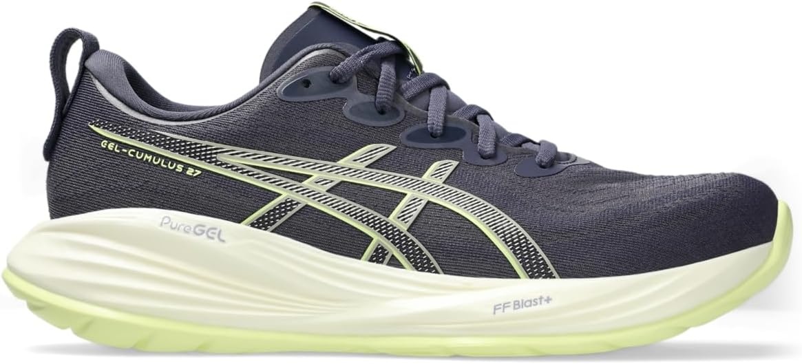 image:imageASICS GelCumulus 27 Mens RunningIndigo FogLucid Yellow