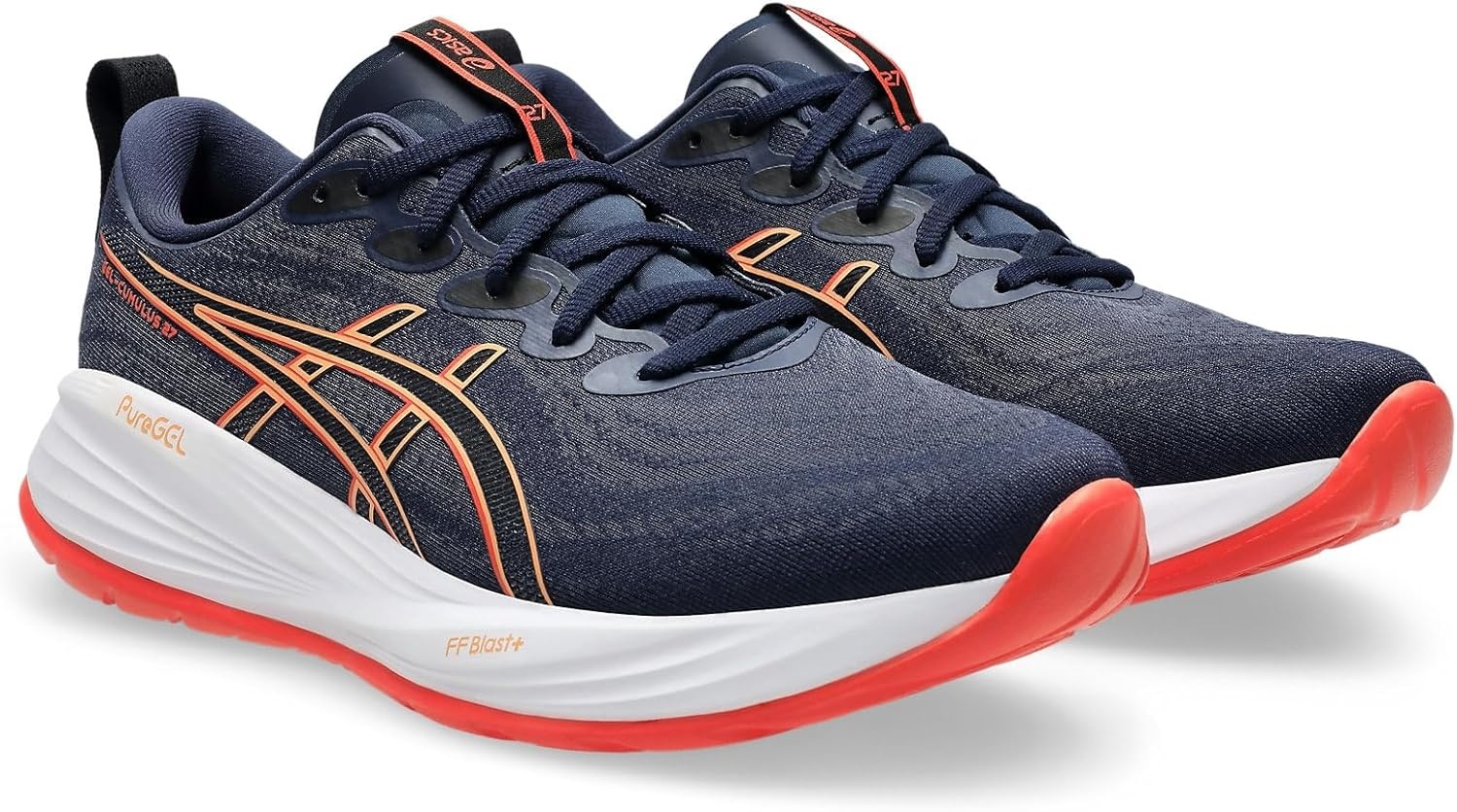 image:imageASICS GelCumulus 27 Mens RunningMidnight Coral Reef