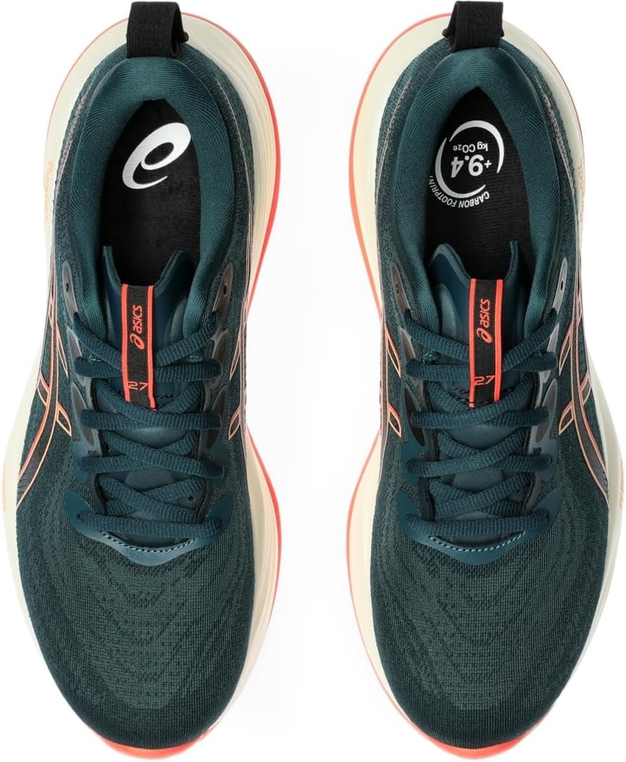 image:imageASICS GelCumulus 27 Mens RunningSaxon GreenCoral Reef
