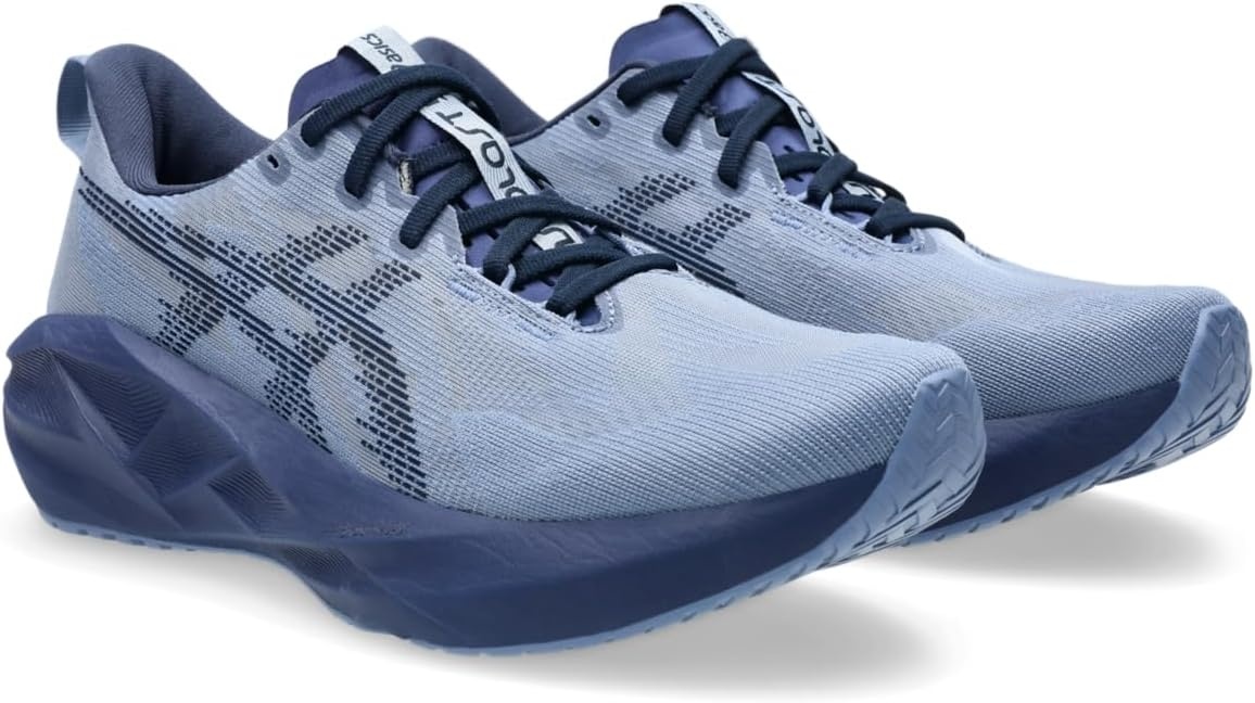 image:imageASICS Mens NOVABLAST 5 Running ShoesDenim BlueMidnight