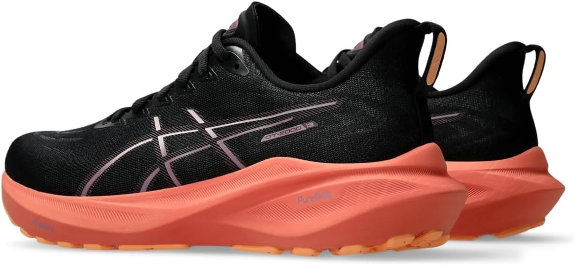 image:imageASICS Womens GT2000 13 Running ShoesBlackDark Aubergine