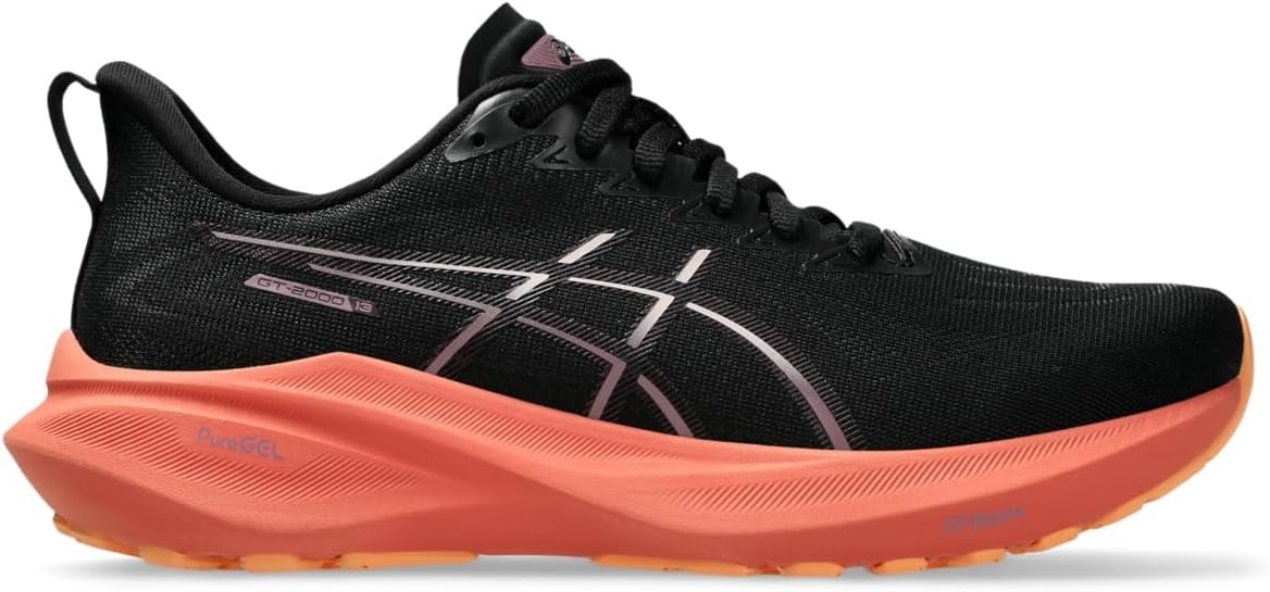 image:imageASICS Womens GT2000 13 Running ShoesBlackDark Aubergine