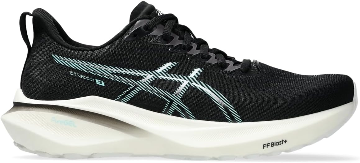 image:imageASICS Womens GT2000 13 Running ShoesBlackIlluminate Mint