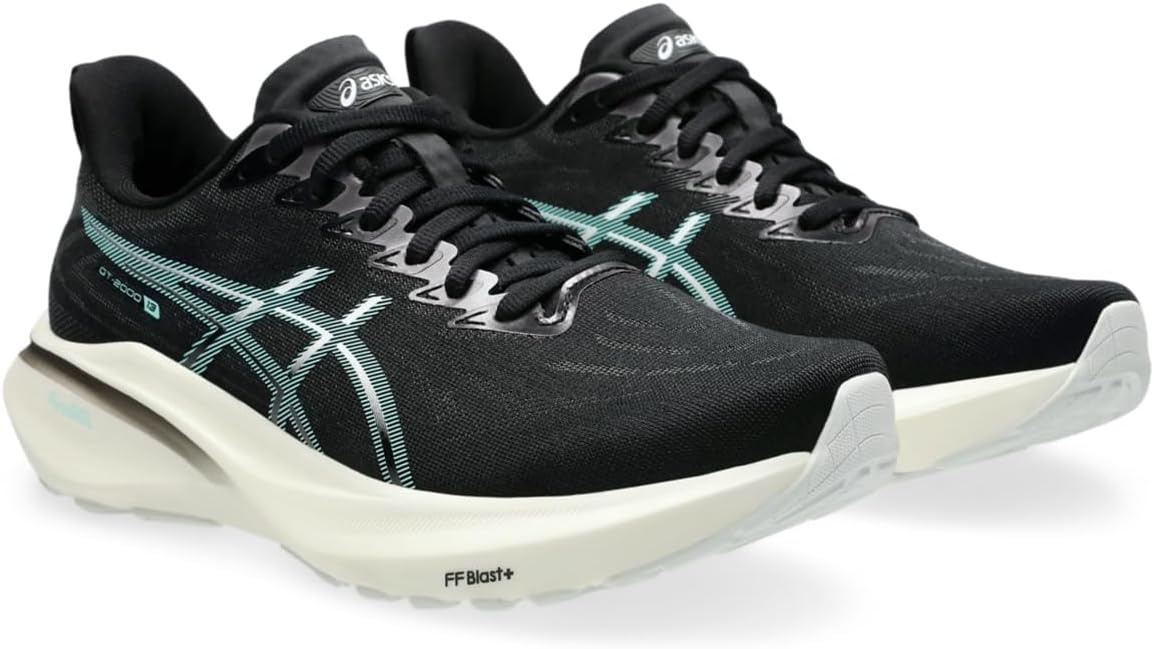 image:imageASICS Womens GT2000 13 Running ShoesBlackIlluminate Mint