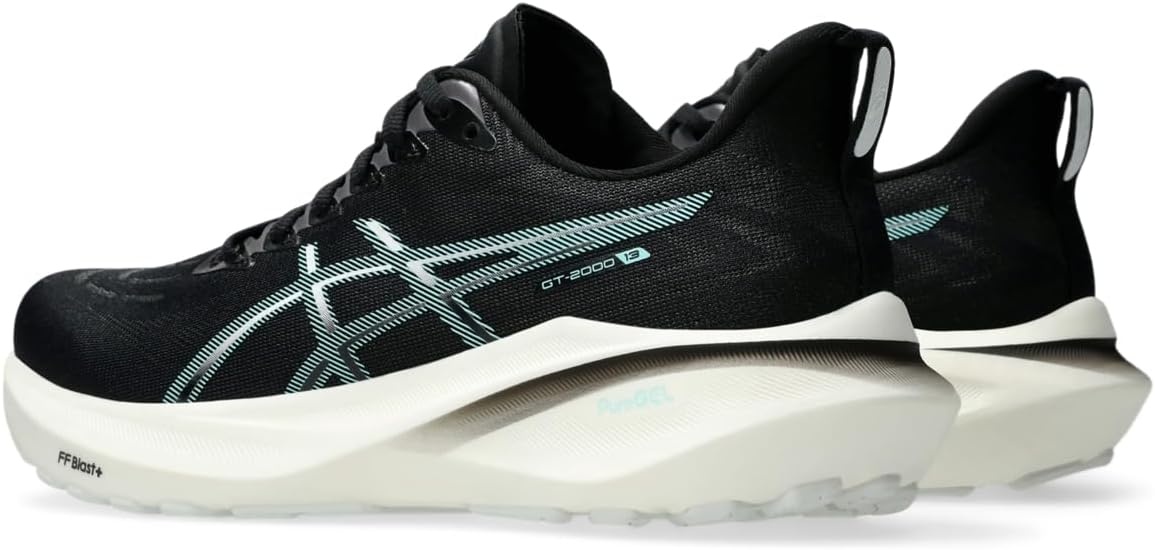 image:imageASICS Womens GT2000 13 Running ShoesBlackIlluminate Mint