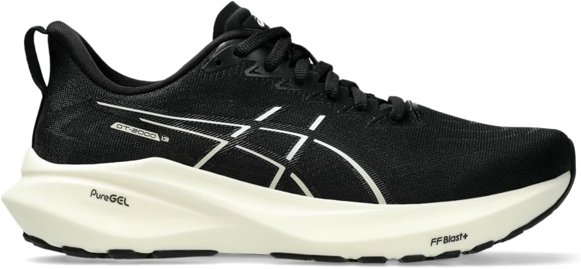 image:imageASICS Womens GT2000 13 Running ShoesBlackWhite