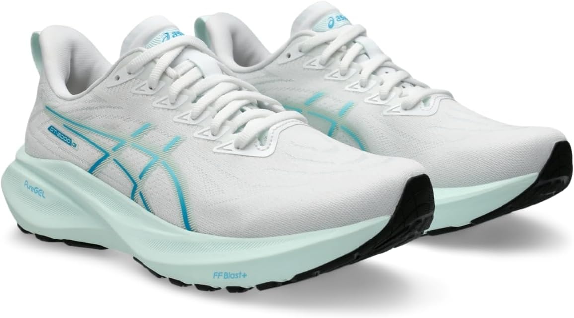 image:imageASICS Womens GT2000 13 Running ShoesWhiteSoothing Sea
