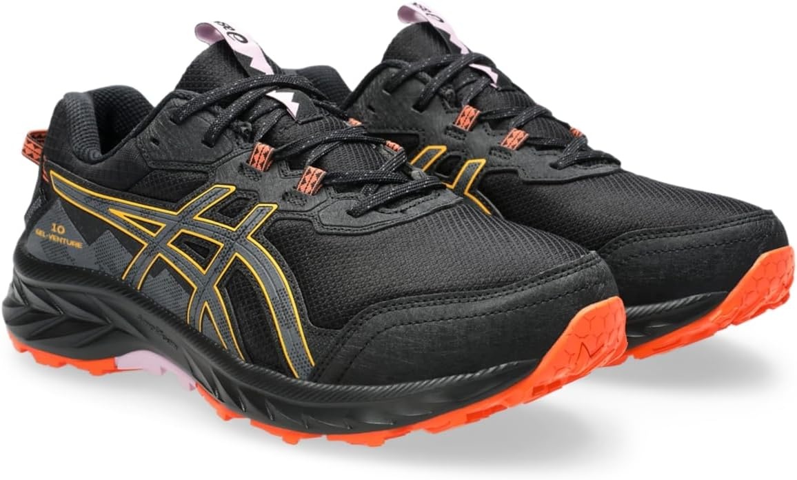 image:imageASICS Womens GelVenture 10 Running ShoesBlackCarrier Grey