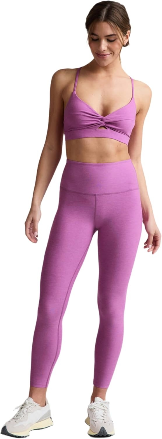 image:imageBeyond Yoga Womens Spacedye Caught in The Midi High Waisted LeggingFun Fuschia Heather