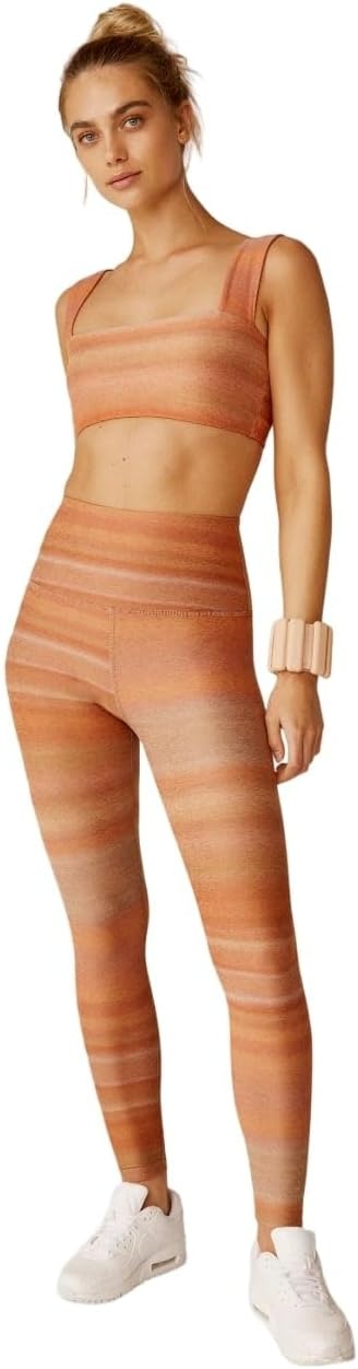 image:imageBeyond Yoga Womens Spacedye Caught in The Midi High Waisted LeggingOmbre Stripe