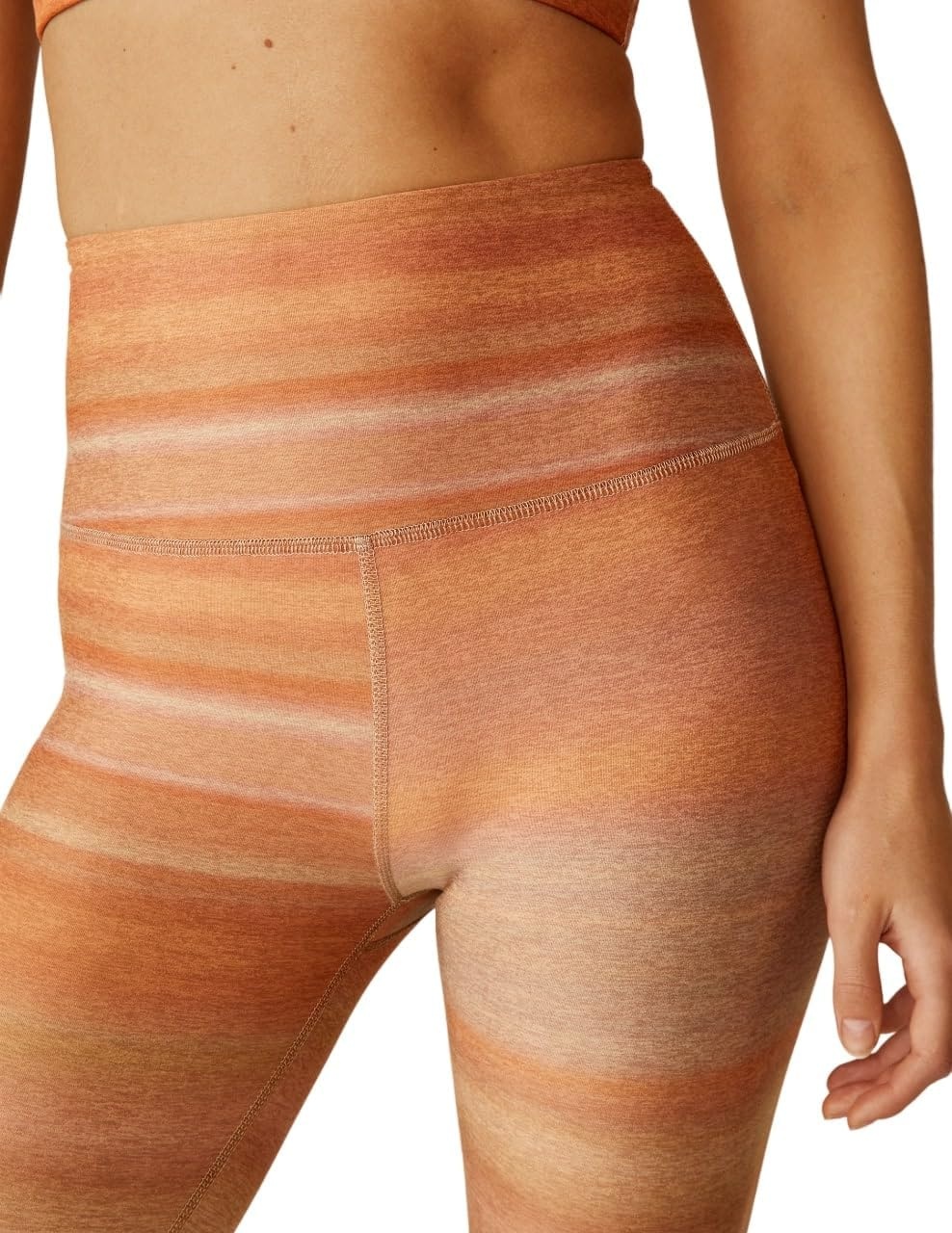 image:imageBeyond Yoga Womens Spacedye Caught in The Midi High Waisted LeggingOmbre Stripe