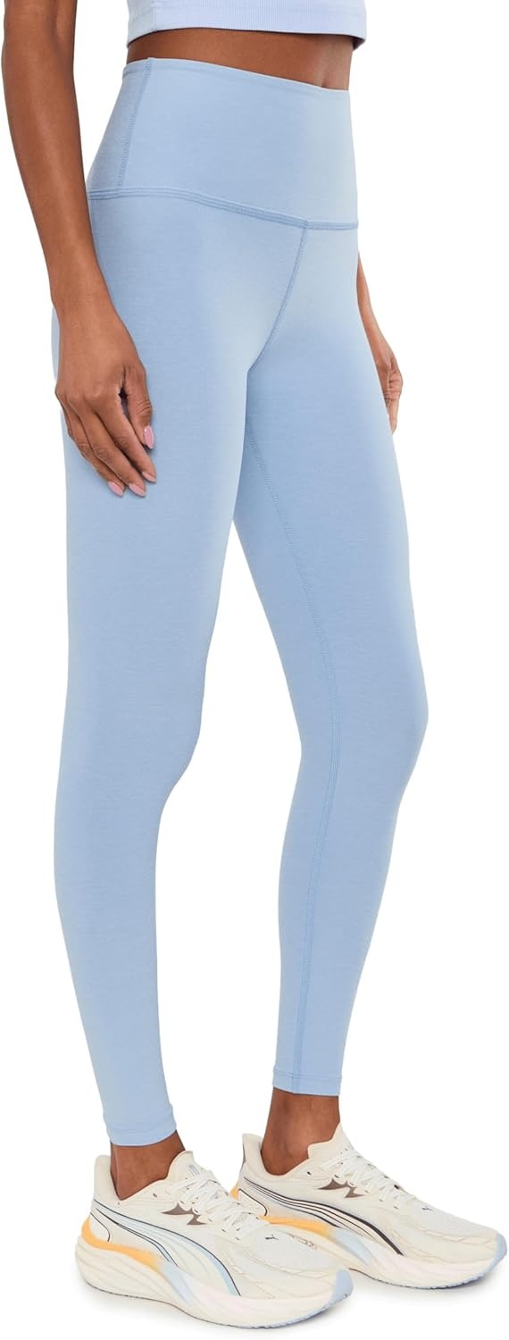 image:imageBeyond Yoga Womens Spacedye Caught in The Midi High Waisted LeggingPastel Periwinkle Heather