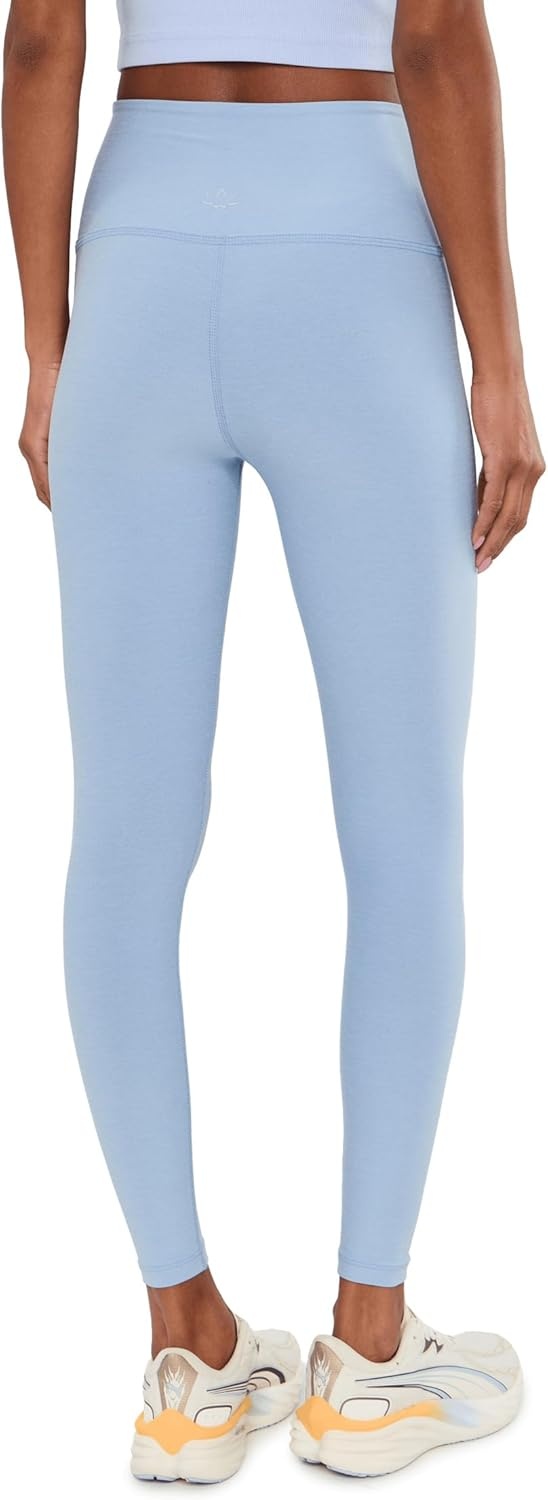 image:imageBeyond Yoga Womens Spacedye Caught in The Midi High Waisted LeggingPastel Periwinkle Heather