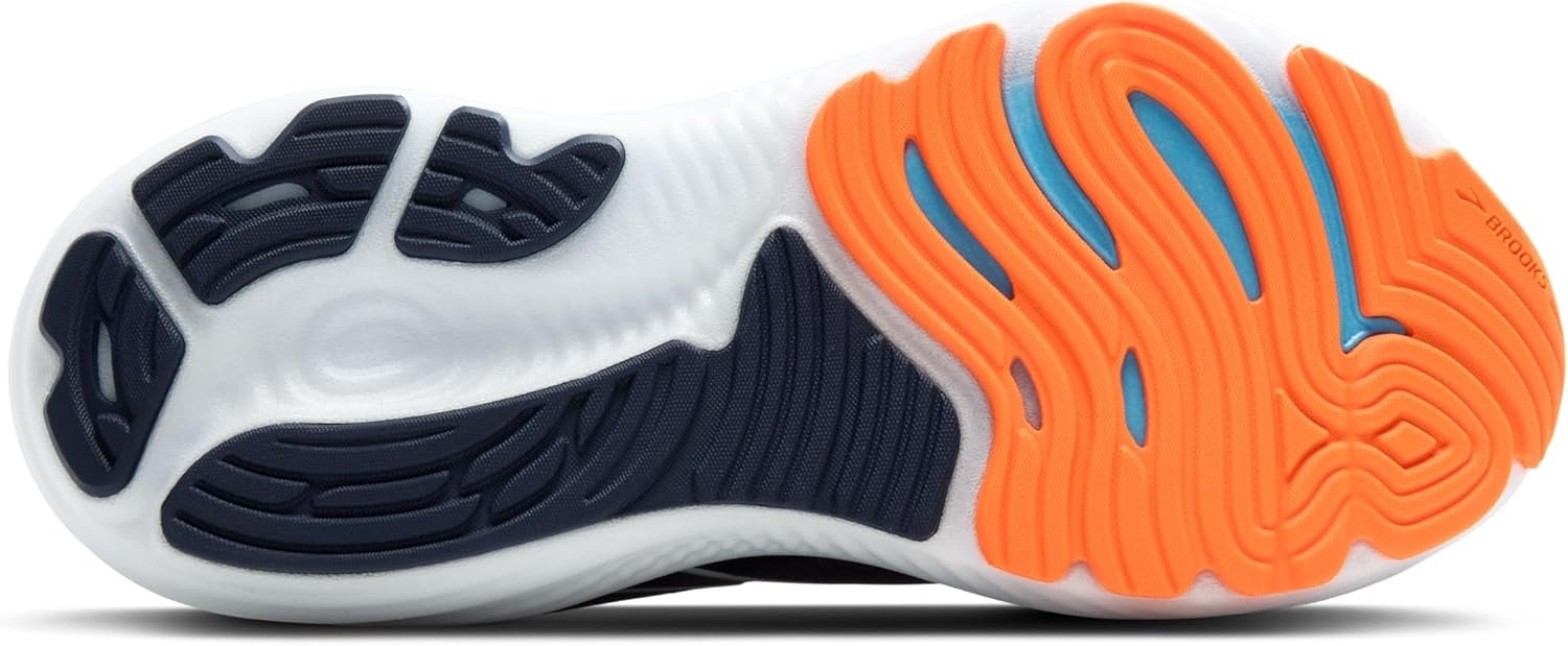 image:imageBrooks Mens Glycerin GTS 22 Supportive Running ShoePeacoatBlue RibbonOrange