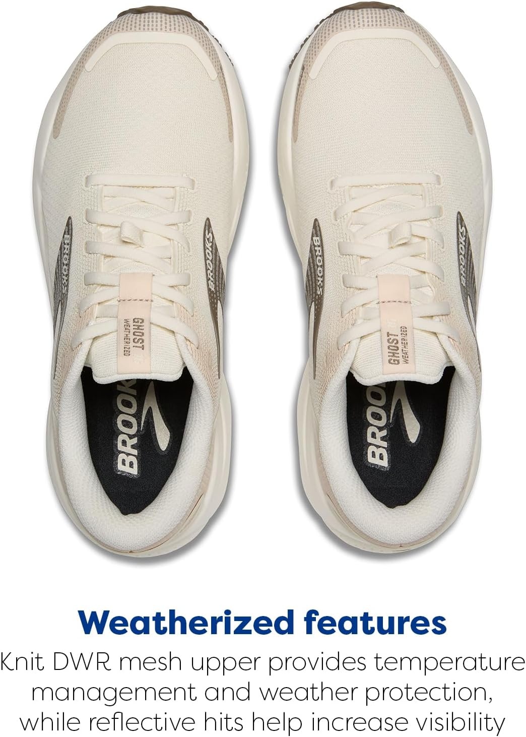 image:imageBrooks Womens Ghost 16 Neutral Running ShoeAlmond PeachCoconutFalcon