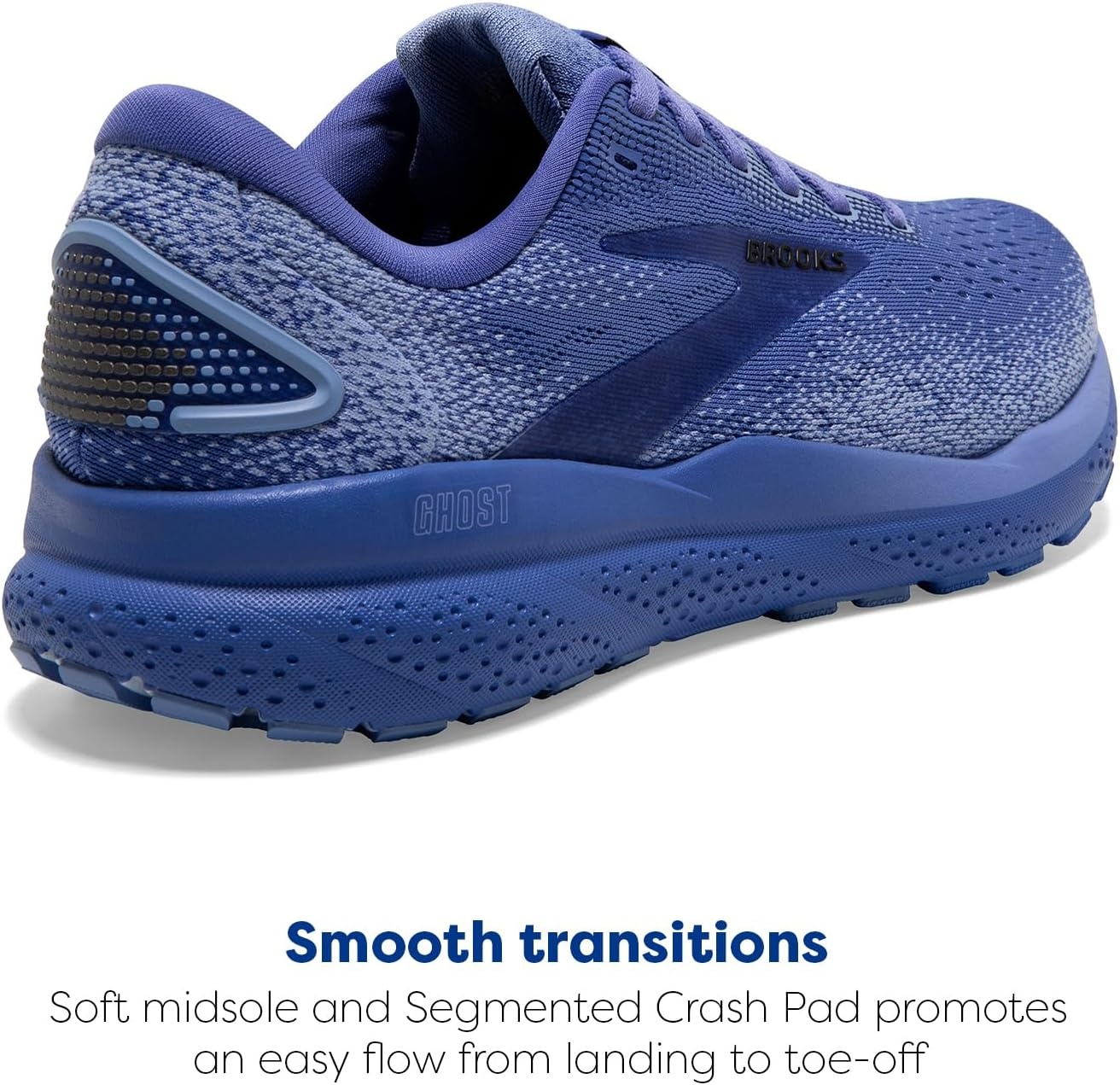 image:imageBrooks Womens Ghost 16 Neutral Running ShoeBaja BluePale Iris