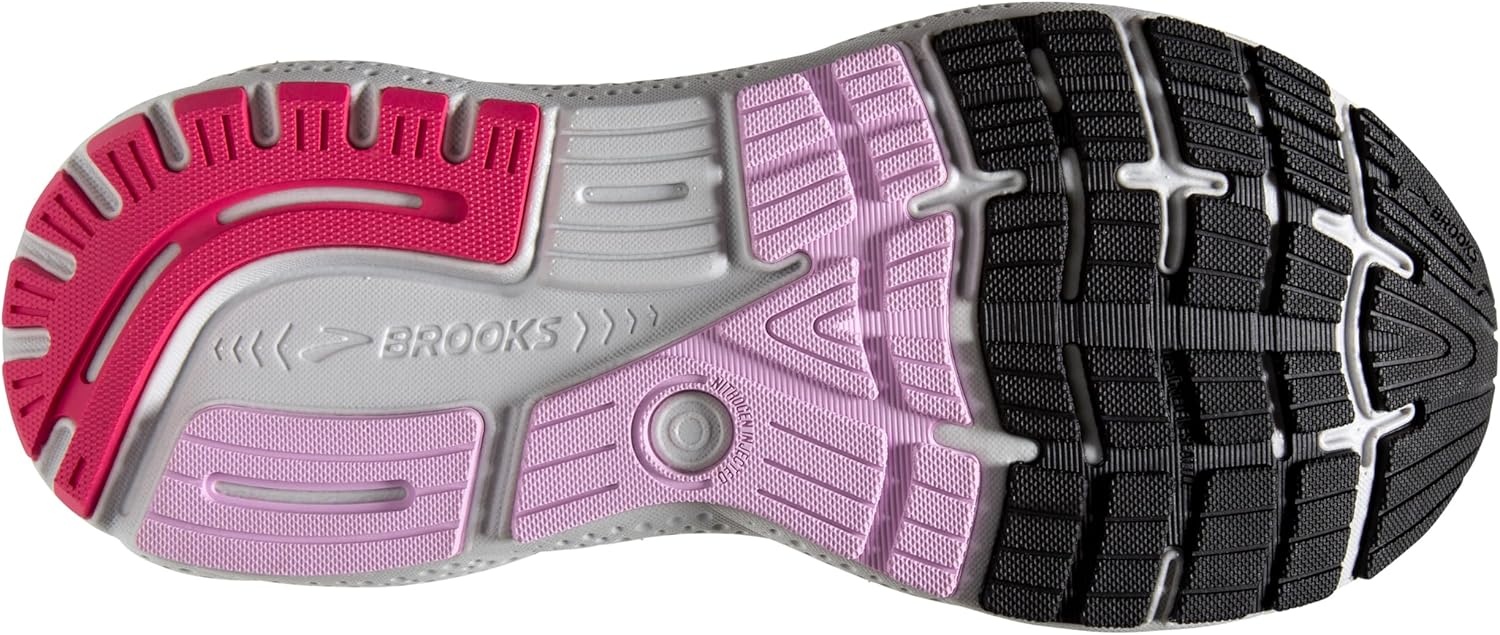 image:imageBrooks Womens Ghost 16 Neutral Running ShoeBlackEbonyRaspberry
