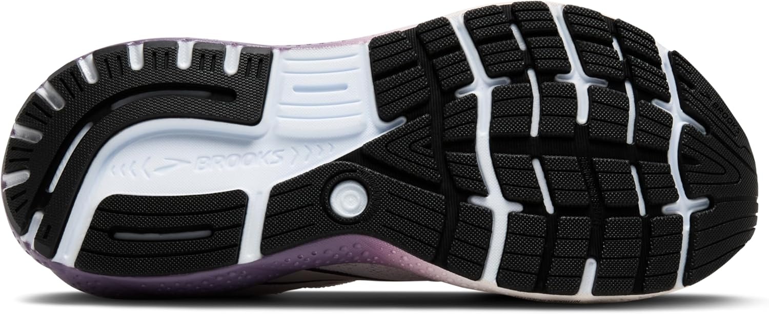 image:imageBrooks Womens Ghost 16 Neutral Running ShoeBlackLilacWindsome