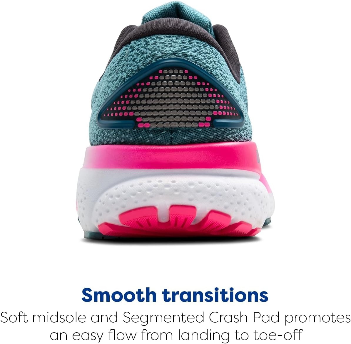 image:imageBrooks Womens Ghost 16 Neutral Running ShoeBluePinkMoroccan Blue